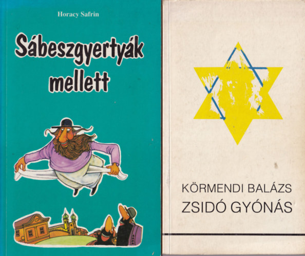 Reinhard Neudecker, Horacy Safrin, Krmendi Balzs Lng va - 4 db zsid vallsi knyv : 1. Zsid gyns, 2. Sbeszgyertyk mellett, 3. Az egy isten sok arca 4. Ki fogja elbeszlni ?