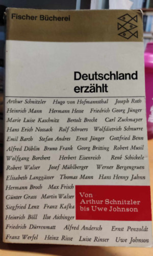 Uwe Johnson, Benno von Wiese Arthur Schnitzler - Deutschland erz�hlt: Von Arthur Schnitzler bis Uwe Johnson