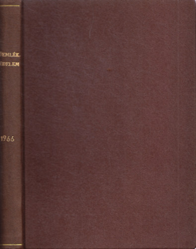 Ger Lszl  (szerk.) - Memlkvdelem - Memlkvdelmi s ptszettrtneti Szemle 1966. I-IV.