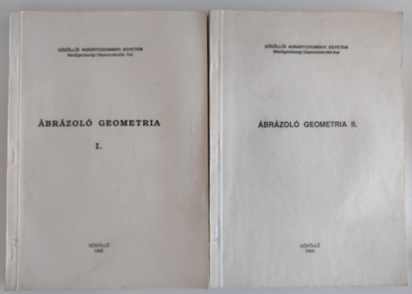 Dr. Benczik Lszl - brzol Geometria I-II.