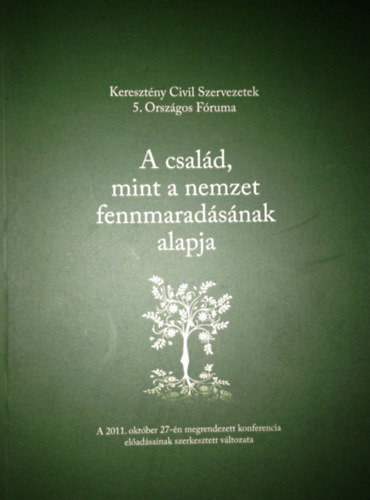 A család mint a nemzet fennmaradásának alapja