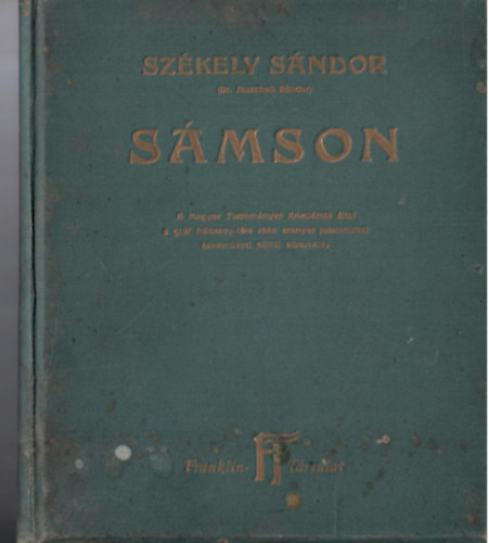 Sz�kely S�ndor - S�mson