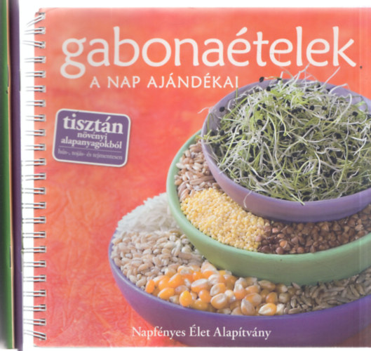 3 db. receptfzet (Napfnyes receptek 1-2. + Gabonatelek: A nap ajndkai)