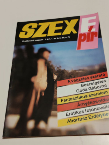 ismeretlen - Szexepír I.Évf.1.szám Erotikus női magazin