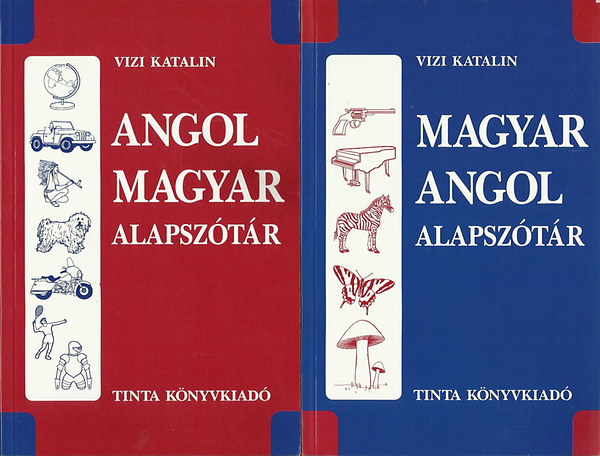 Vizi Katalin - Angol-magyar, magyar-angol alapszótár I-II.