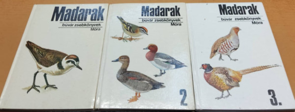 Keve-Csépe - Madarak 1-3. (Búvár Zsebkönyvek)
