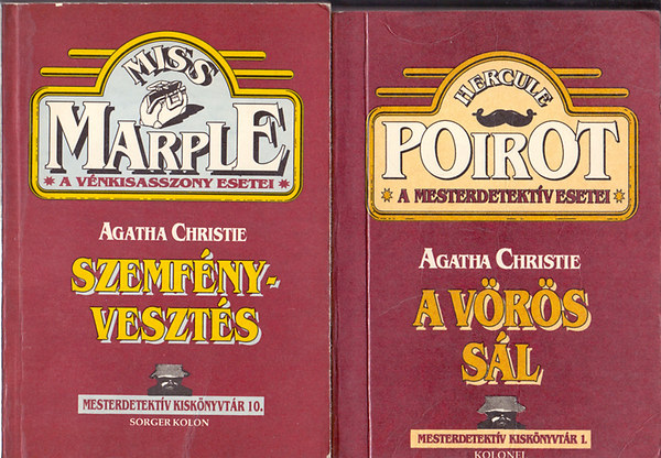 Agatha Christie - Szemf�nyveszt�s + A v�r�s s�l (2 klasszikus: Miss Marple �s Poirot)