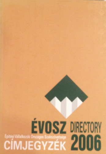 VOSZ Directory 2006 Cmjegyzk