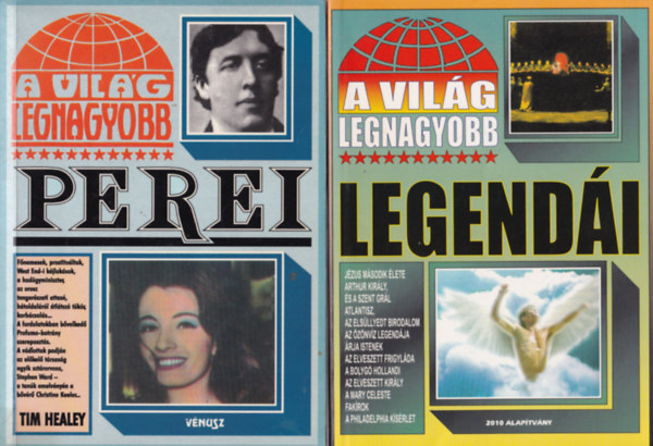 Trethon Judit - 2 db  A vilg legnagyobb... sorozatbl ( egytt ) 1. A vilg legnagyobb legendi, 2. A vilg legnagyobb perei,