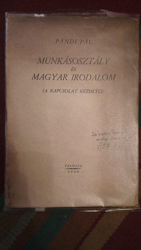 Pndi Pl - A munksosztly s magyar irodalom