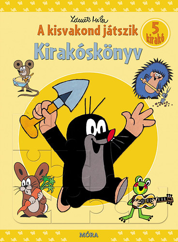 Zdenek Miler - A kisvakond játszik - Kirakóskönyv