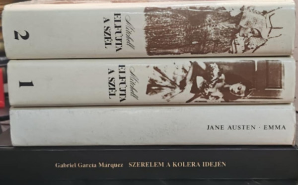 Jane Austen, Margaret Mitchell Gabriel Garc�a M�rquez - Klasszikus romantikus k�nyvcsomag