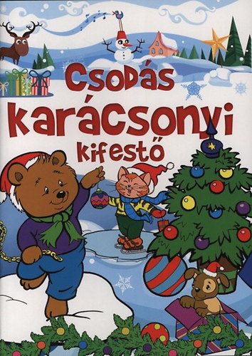 Csodás karácsonyi kifestő