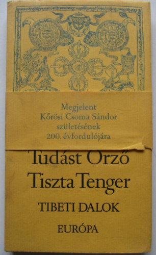 S�ri L�szl�  (ford. �s szerk.) - Tud�st �rz� Tiszta Tenger - Tibeti dalok