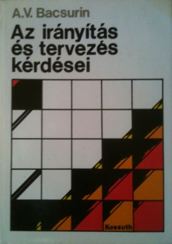 Az irnyts s tervezs krdsei