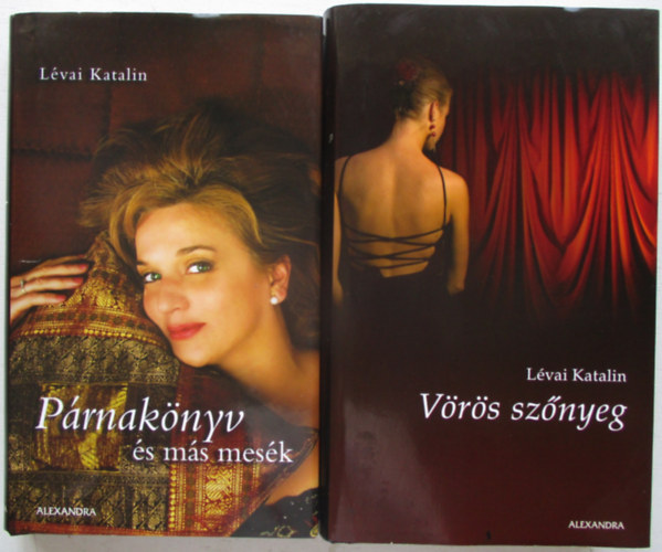 L�vai Katalin - V�r�s sz�nyeg, P�rnak�nyv �s m�s mes�k 2 db