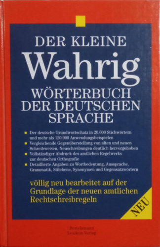 Gerhard Wahrig - Der kleine Wahrig W�rterbuch der deutschen Sprache