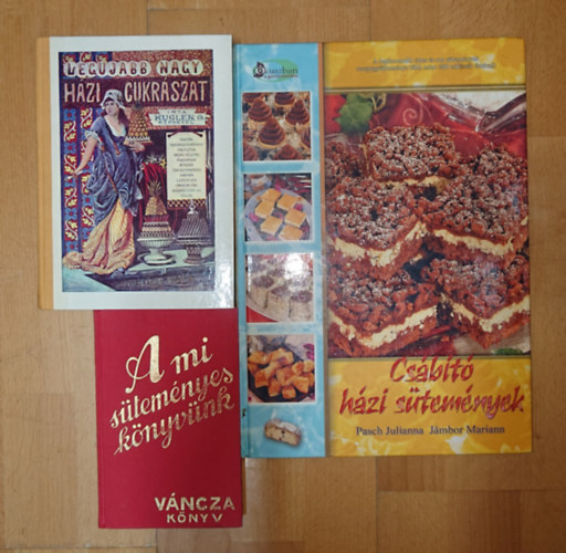 Pasch Julianna, Kugler - 3 könyv az édességekről: A mi süteményeskönyvünnk, Nagy házi cukrászat, Csábító házi sütemények