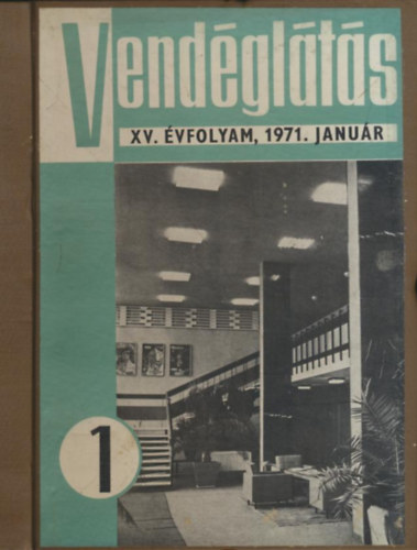 Vendglts - XV. vf. 1971.
