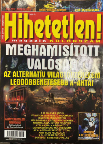 Hihetetlen! magazin Különszám 2025 június - szeptember