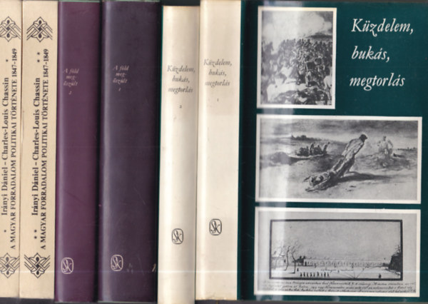 3 m 6 ktetben: Kzdelem, buks, megtorls I-II. + A fld megszlt I-II. + A magyar forradalom politikai trtnete 1847-1849 I-II.
