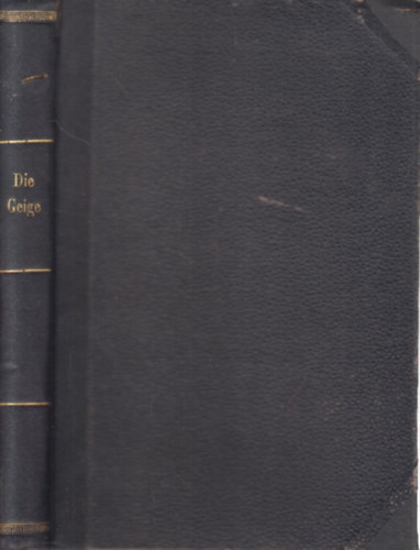 Dr�gemeyer - Die geige (A heged�)