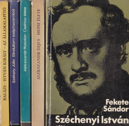 Nagy emberek �lete k�nyvcsomag:5db. k�nyv