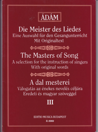 dm Jen - A dal mesterei III.