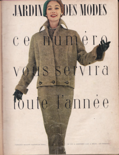 JARDIN DES MODES N° 373 - 377. JANVIER 1953 - MAI 1953
