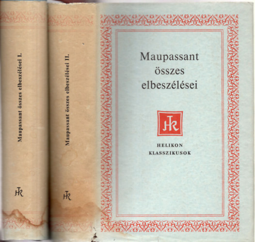 Maupassant �sszes elbesz�l�sei I-II. (Helikon Klasszikusok)