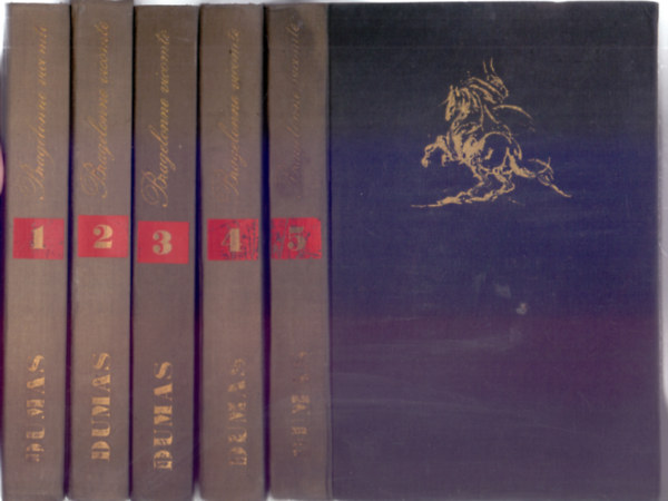 Alexandre Dumas - Bragelonne vicomte vagy Tz vvel ksbb 1-5. (Teljes sorozat)