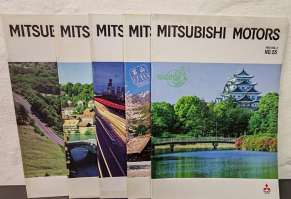 Mitsubishi motors foly�irat k�nyvcsomag angol