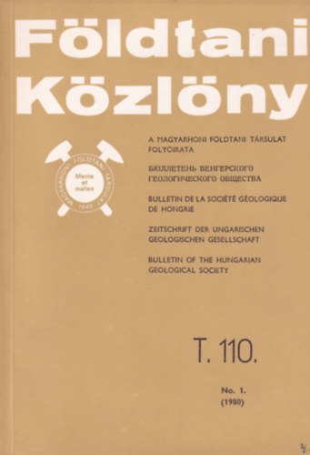 Dank Viktor dr. - F�ldtani K�zl�ny T. 110. - No. 1. (1980)