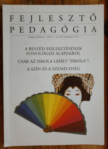 Fejleszt Pedaggia 1992/3-4.