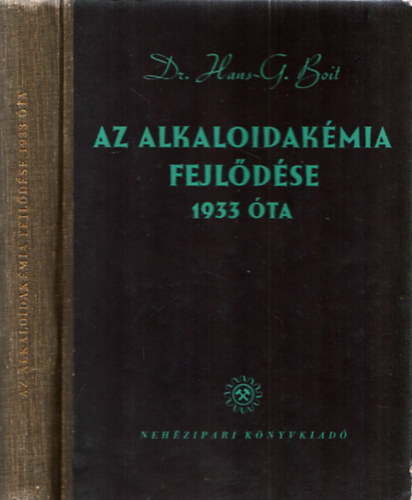 Hans-G. Boit dr. - Az alkaloidak�mia fejl�d�se 1933 �ta