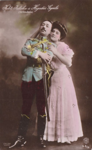 Keleti Juliska �s Heged�s Gyula (Tat�rj�r�s) (fot�k�peslap az 1900-as �vek elej�r�l)