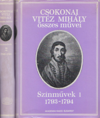 Csokonai Vitéz Mihály - Csokonai Vitéz Mihály: Színművek 1-2