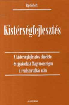 Pap Norbert - Kist�rs�gfejleszt�s