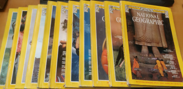 National Geographic Society - 11 db National Geographic, 1979 (Lapsz�mok a term�klapon)