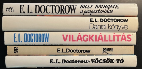 E.L.Doctorow - 20. szzadi vilgirodalom knyvcsomag (5 ktet)
