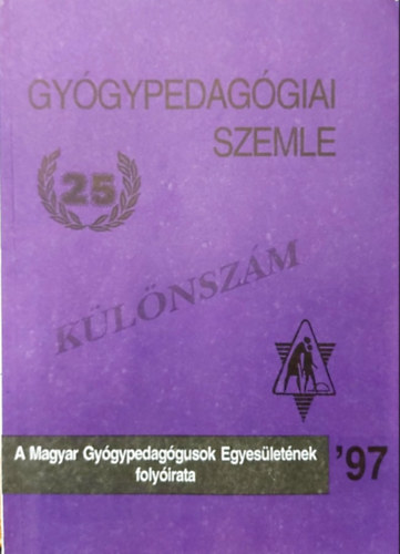 Gordosn dr. Szab Anna - Gygypedaggiai Szemle Klnszm '97