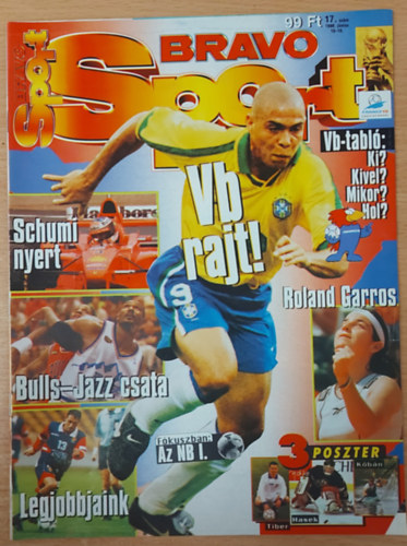 Buzg Jzsef  (szerk.) - Bravo Sport 17. szm 1998. jnius 10-16.