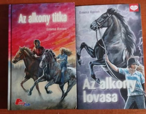 Emma Raven - 2db Emma Raven könyv:Az alkony lovasa+Az alkony titka