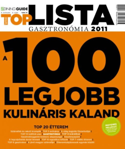 Top lista - a 100 legjobb kulinris kaland (Dining Guide, II. folyam, 2. szm)