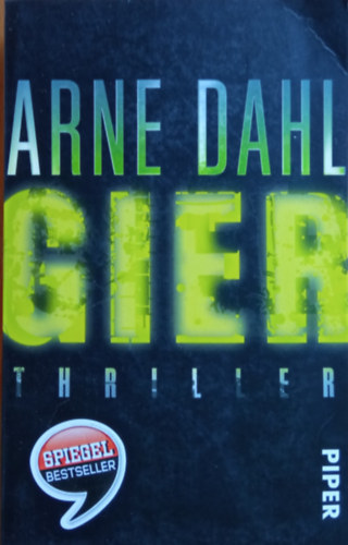 Arne Dahl - Gier (thriller)