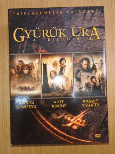 Peter Jackson J. R. R. Tolkien - A Gyűrűk Ura - Trilógia (DVD)