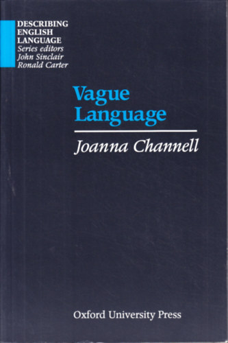 Joanna Channell - Vague Language