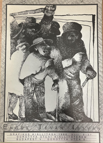 D. Udvary Ildikó (szerk.) - Engel Tevan István grafikus kiállítása 1986. VIII. 8-31.