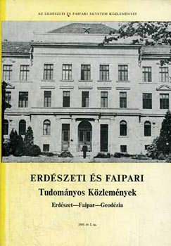 Dr. Gencsi László - Erdészeti és faipari tudományos közlemények 1989/2