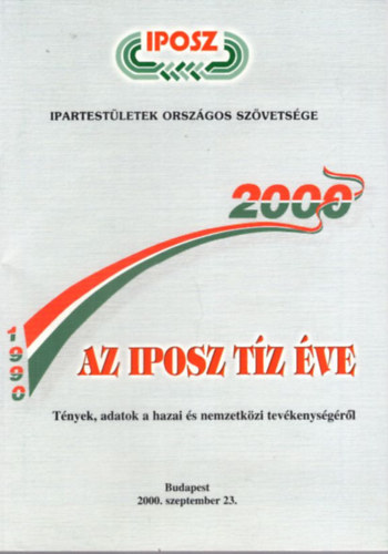 Simsik Imrn - Az IPOSZ tz ve 1990-2000 ( Ipartestletek Orszgos Szvetsge )